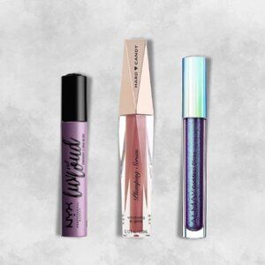NYX Lipstick Fearless Hard Candy Plumping Serum Almay Gloss Lippie Bundle BNIB